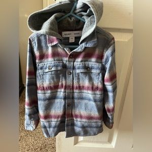 L/S Flannel Woven. Warm. Light fading.